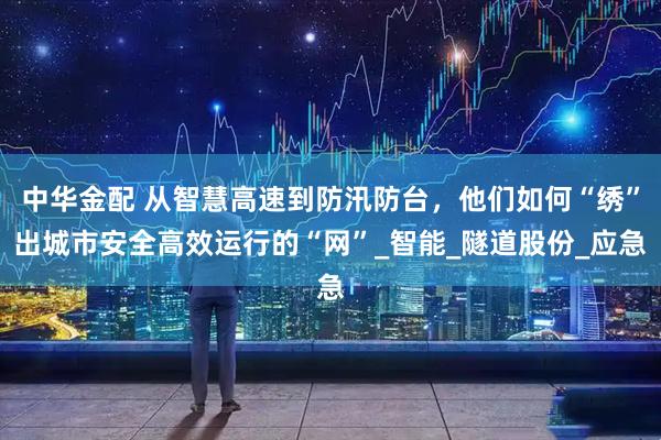中华金配 从智慧高速到防汛防台，他们如何“绣”出城市安全高效运行的“网”_智能_隧道股份_应急